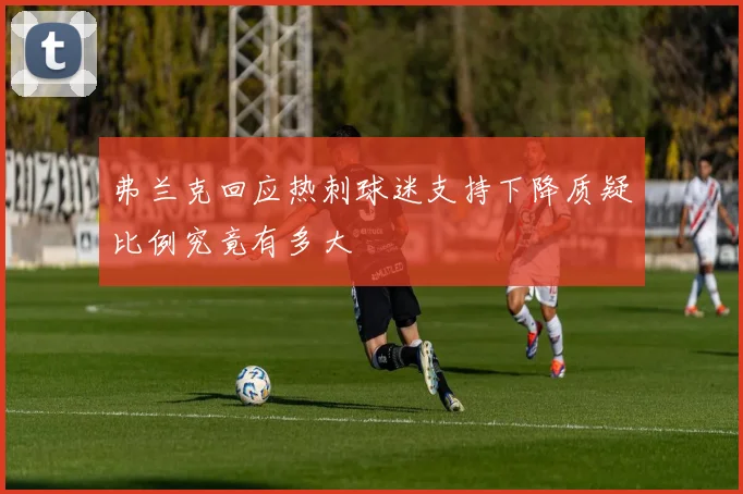 弗兰克回应热刺球迷支持下降质疑比例究竟有多大